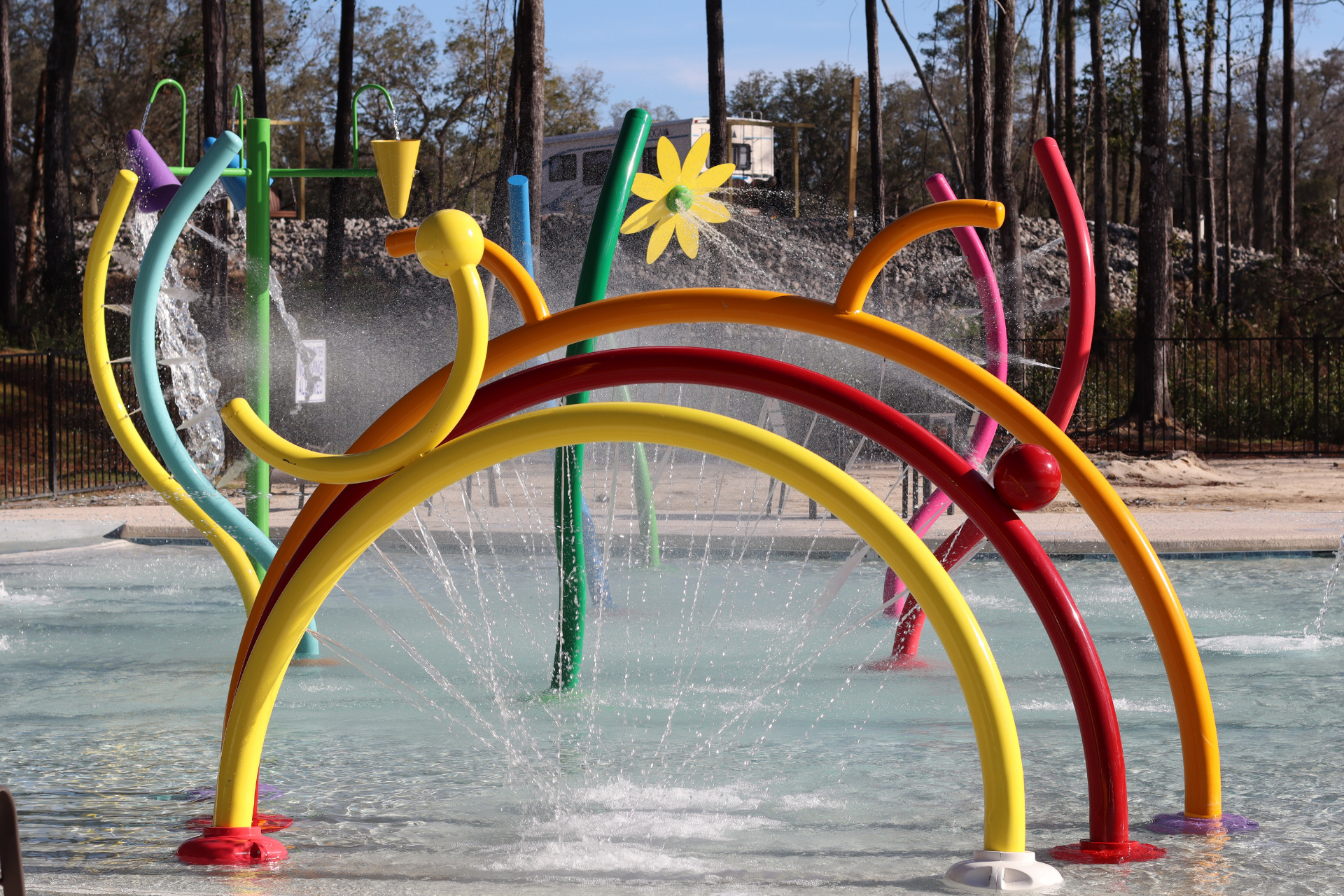 public pools at rv park